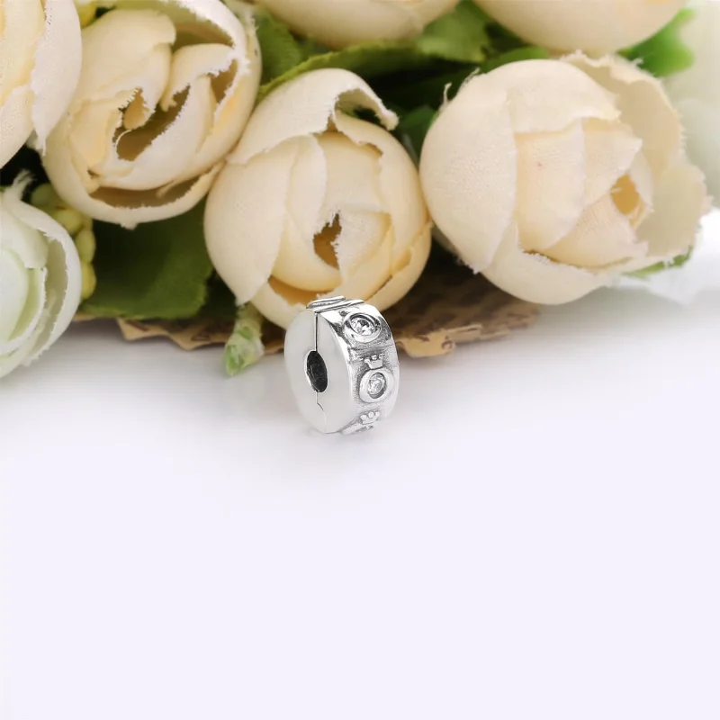 (immagine per) Clip PANDORA O Coronata Scintillante 798326CZ - Visualizza 3