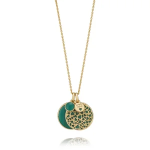 Collana PANDORA con pendente Murano splendidamente diverso 368154GMU (immagine per) Collana PANDORA con pendente Murano splendidamente diverso 368154GMU