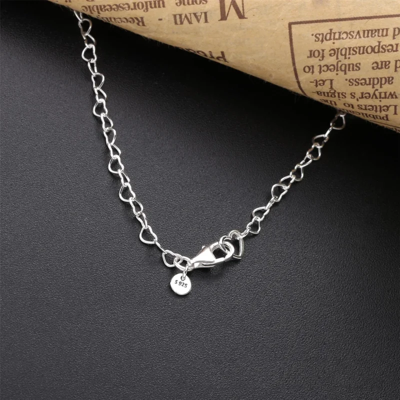 (immagine per) Collana PANDORA Unione di cuori 397961 - Visualizza 4