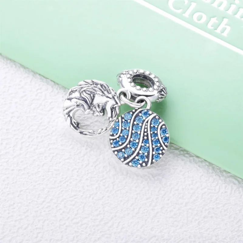 (immagine per) Disney, Charm PANDORA pendente Frozen Elsa e Nokk 798456C01 - Visualizza 3