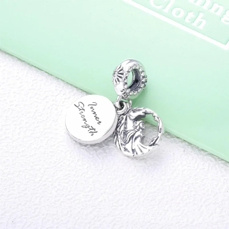(immagine per) Disney, Charm PANDORA pendente Frozen Elsa e Nokk 798456C01 - Visualizza 4