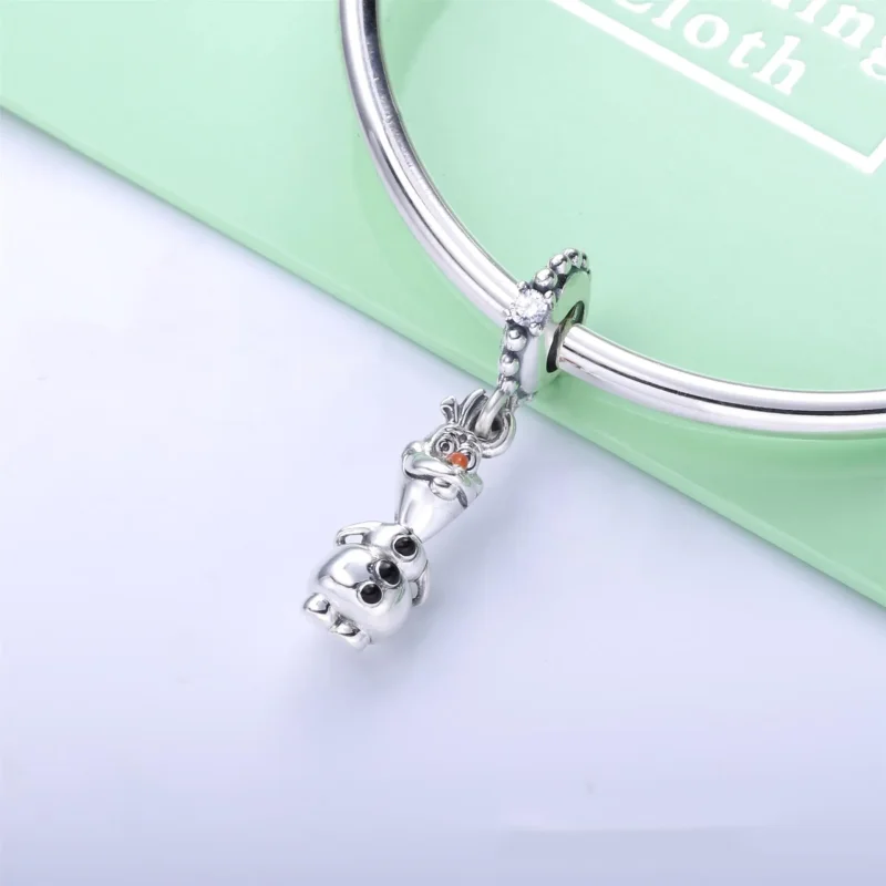 (immagine per) Disney, Charm PANDORA pendente Frozen Olaf 798455C01 - Visualizza 4