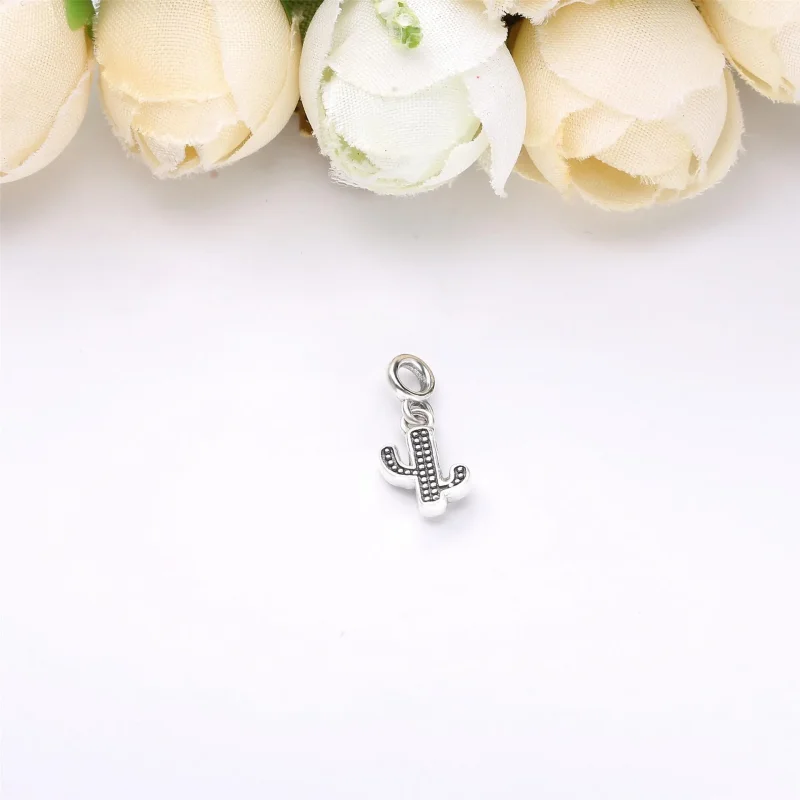 (immagine per) Mini Charm pendente PANDORA Il mio adorabile cactus 798372NRG - Visualizza 2