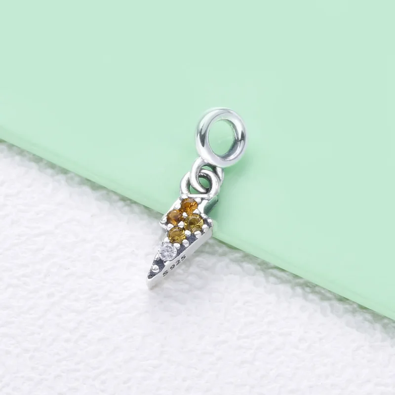 (immagine per) Mini Charm pendente PANDORA Il mio fulmine 798374NBYMX - Visualizza 2