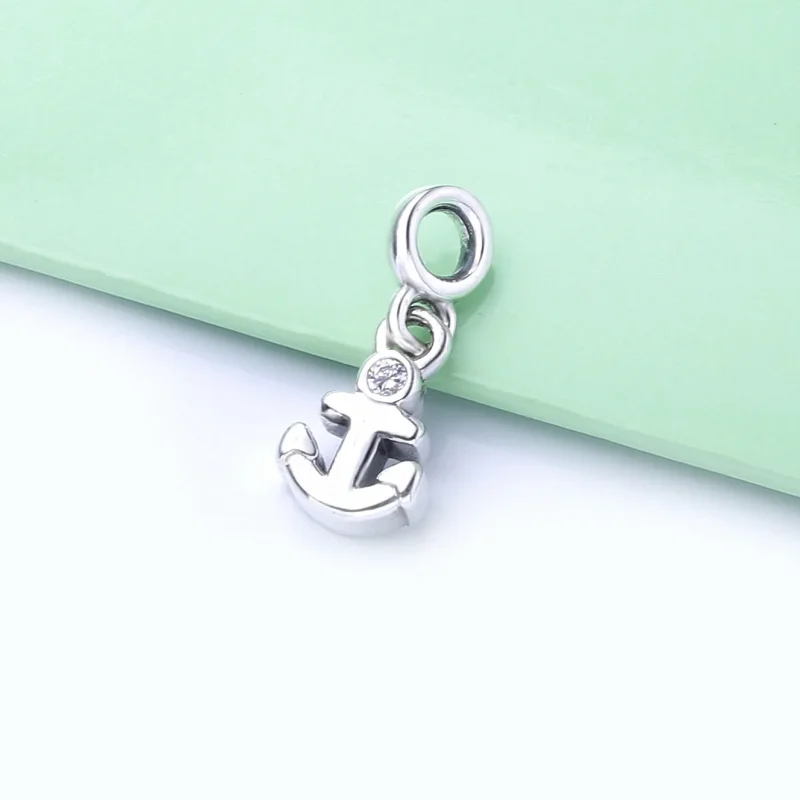 (immagine per) Mini Charm pendente PANDORA La mia ancora 798393CZ - Visualizza 2