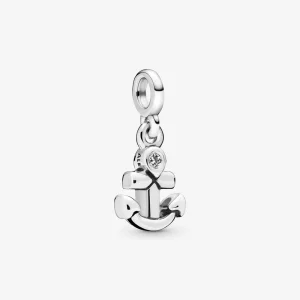 (immagine per) Mini Charm pendente PANDORA La mia ancora 798393CZ