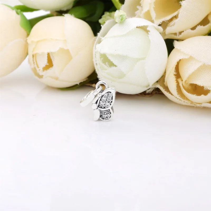 (immagine per) Mini Charm pendente PANDORA La mia farfalla 798392CZ - Visualizza 2