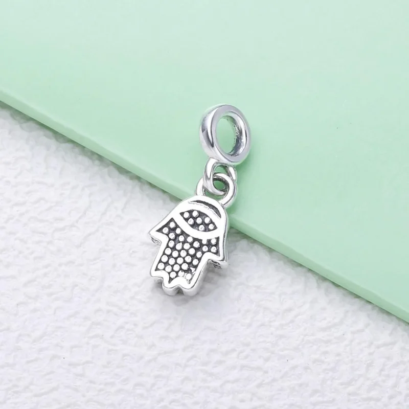 (immagine per) Mini Charm pendente PANDORA La Mia Mano di Fatima 798361NRP - Visualizza 2