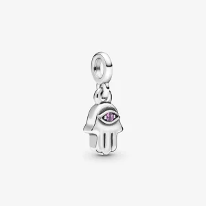 (immagine per) Mini Charm pendente PANDORA La Mia Mano di Fatima 798361NRP