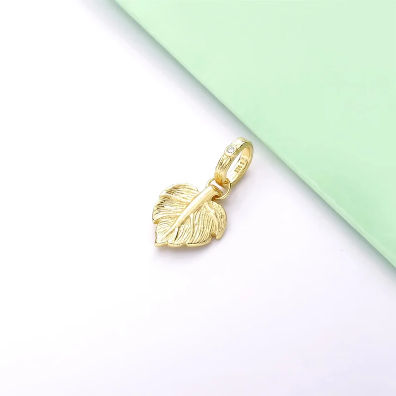 (immagine per) Pendente PANDORA Foglia 368251CZ - Visualizza 2