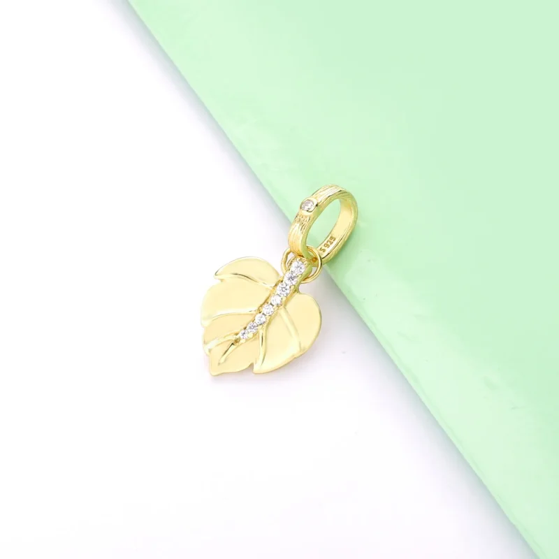 (immagine per) Pendente PANDORA Foglia 368251CZ - Visualizza 3