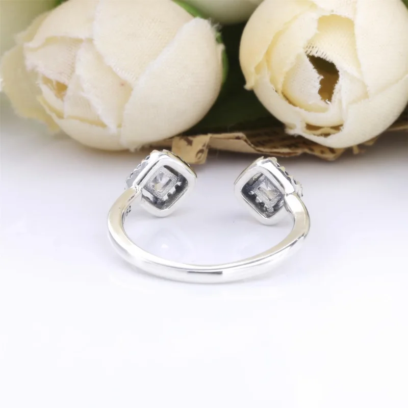 (immagine per) Anello aperto eleganza scintillante - 198506C01 - Visualizza 3