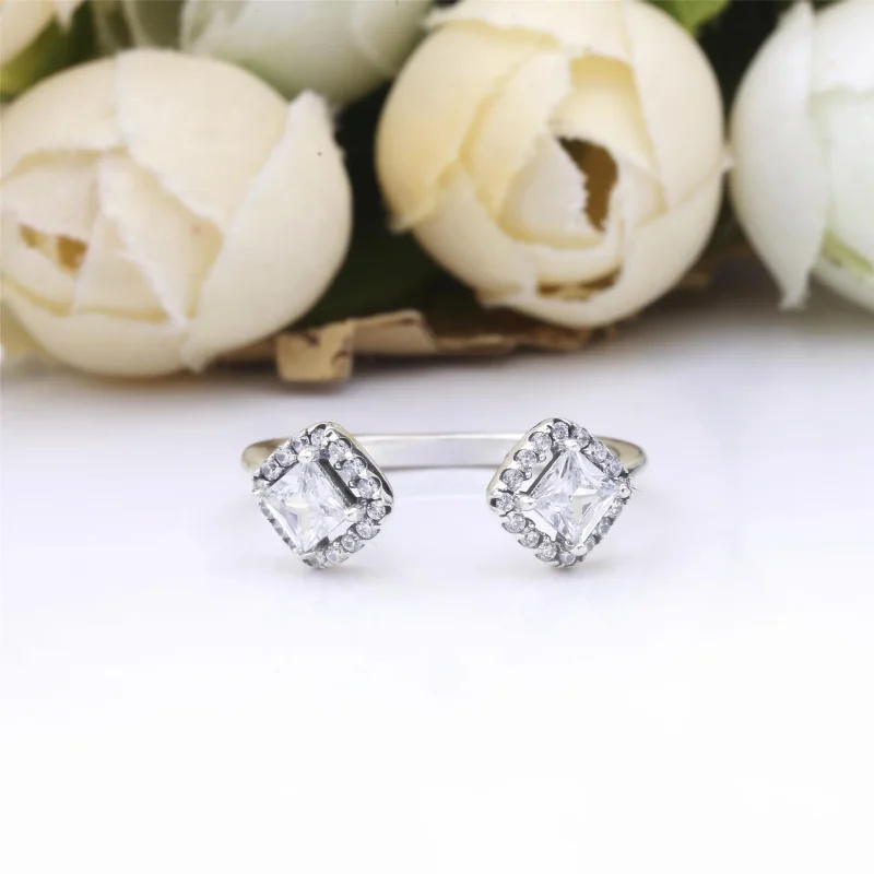(immagine per) Anello aperto eleganza scintillante - 198506C01 - Visualizza 4