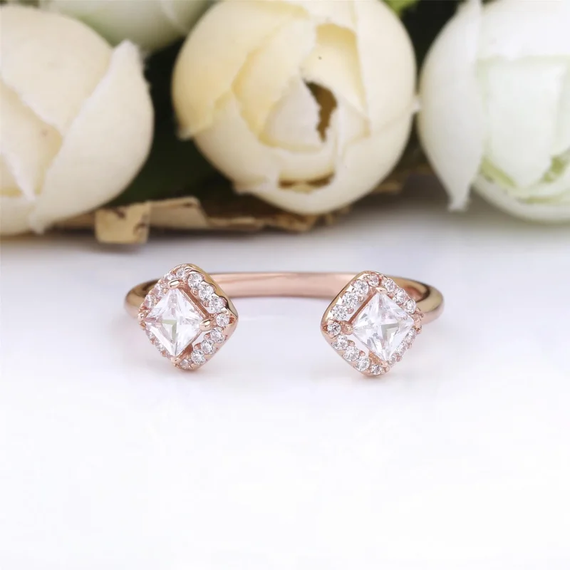 (immagine per) Anello aperto scintillante - 188506C01 - Visualizza 2