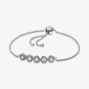 (immagine per) Bracciale scintillante con chiusura regolabile - 598510C01