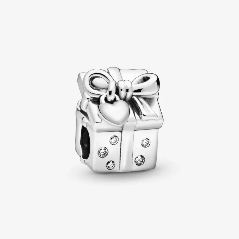 (immagine per) Charm Babbo Natale nel pacco regalo - 798470C01 - Visualizza 2