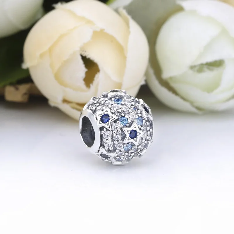 (immagine per) Charm con pavé Splendide stelle - 798467C01 - Visualizza 2