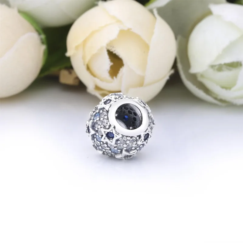 (immagine per) Charm con pavé Splendide stelle - 798467C01 - Visualizza 3
