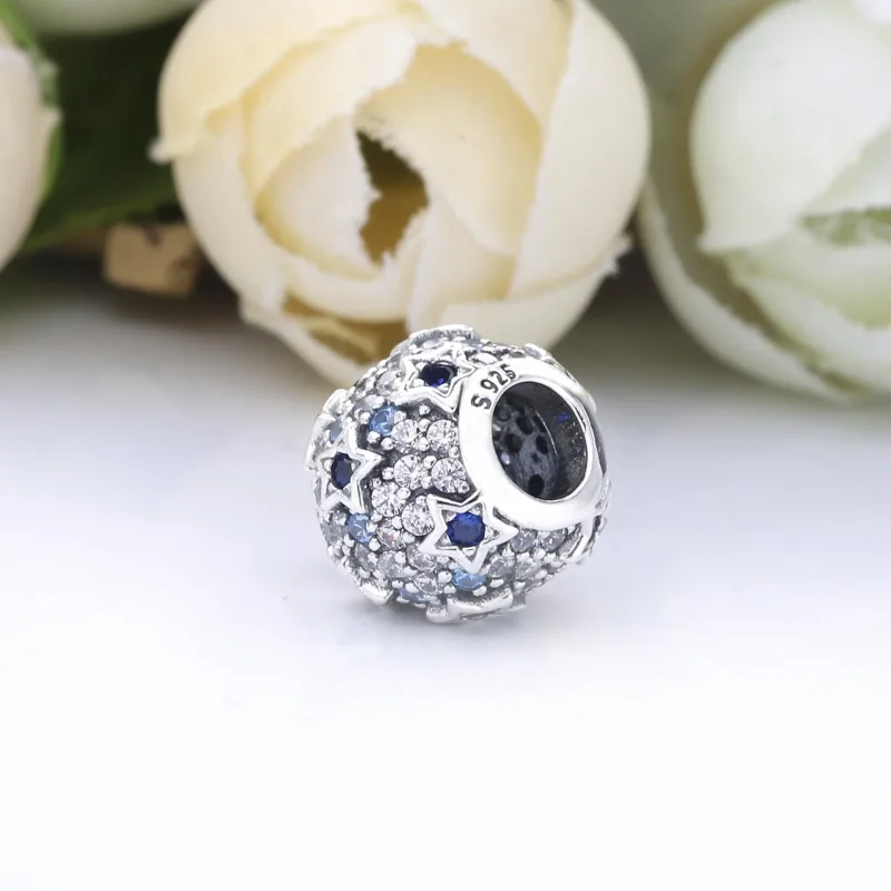(immagine per) Charm con pavé Splendide stelle - 798467C01 - Visualizza 4
