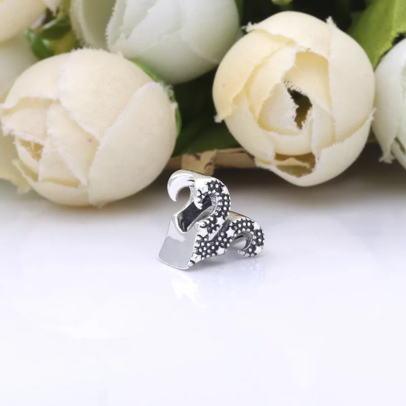 (immagine per) Charm dello zodiaco Ariete scintillante - 798416C01 - Visualizza 2