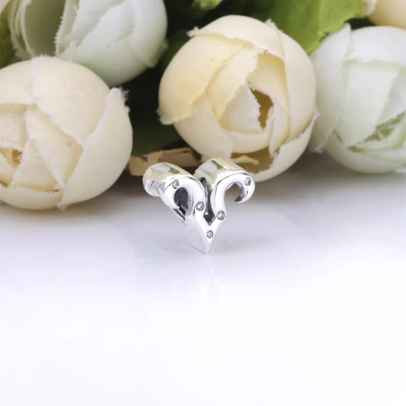 (immagine per) Charm dello zodiaco Ariete scintillante - 798416C01 - Visualizza 3