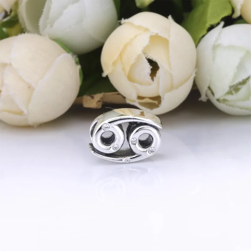 (immagine per) Charm dello zodiaco Cancro scintillante - 798434C01 - Visualizza 3