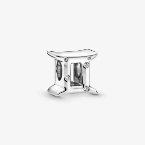 (immagine per) Charm dello zodiaco Gemelli scintillante - 798428C01