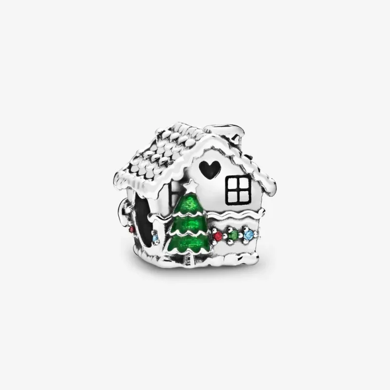 (immagine per) Charm PANDORA Casa di marzapane in argento - 798471C01 - Visualizza 2