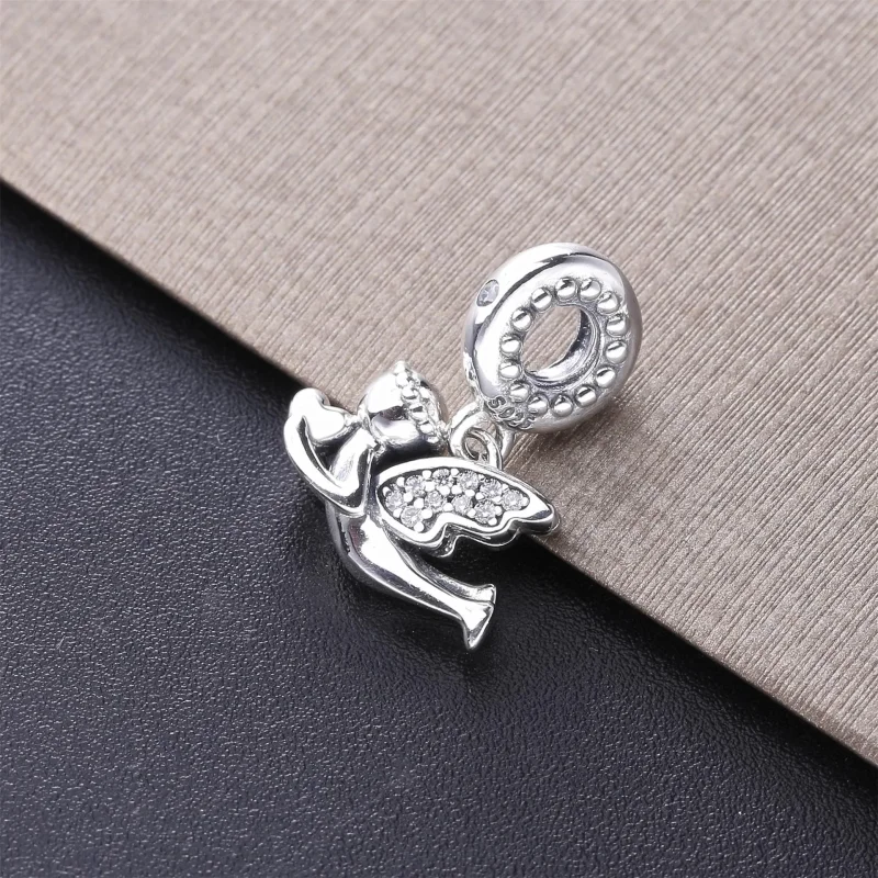 (immagine per) Charm pendente Angelo d’amore - 798484C01 - Visualizza 4