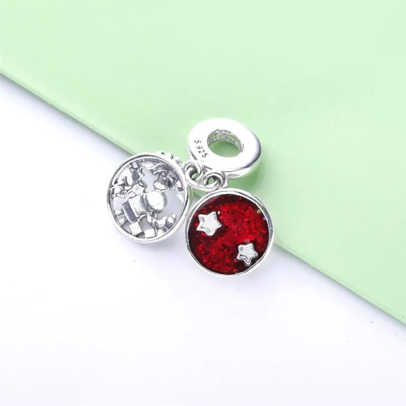 (immagine per) Charm pendente Babbo Natale, amore, pace e gioia - 798468C01 - Visualizza 4