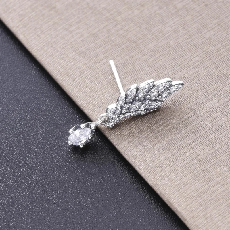 (immagine per) Charm pendente PANDORA Ala d'angelo ciondolante in argento - 298493C01 - Visualizza 2