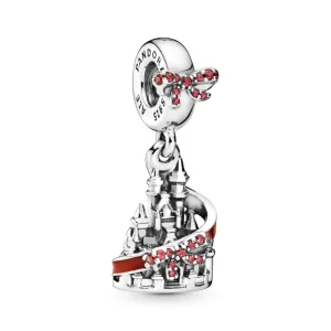 (immagine per) Charm pendente PANDORA Disney Darks Castello Vacanze in argento - 798227CZR