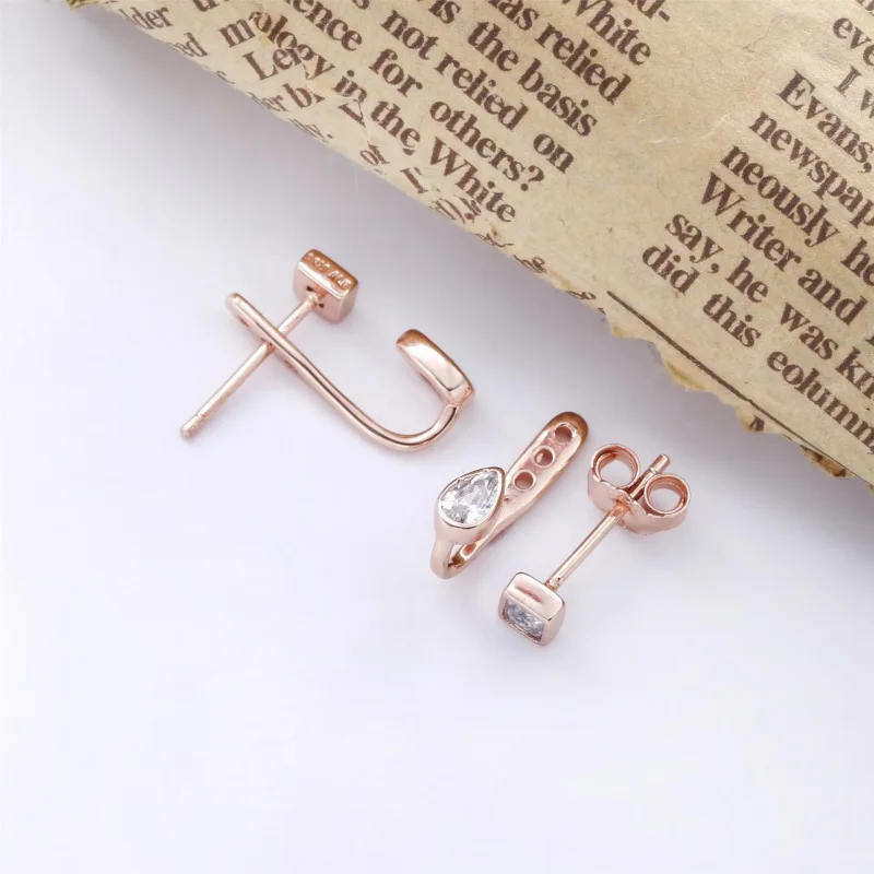 (immagine per) Charm pendente PANDORA Forme geometriche in ROSE GOLD - 288509C01 - Visualizza 4