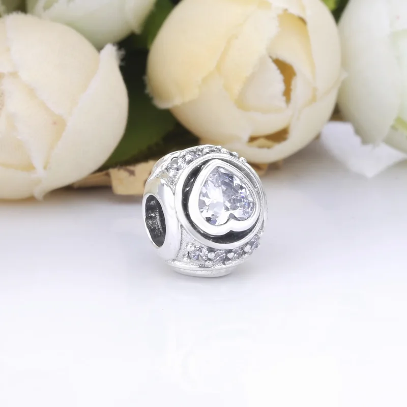 (immagine per) Charm Splendido cuore - 798464C01 - Visualizza 2