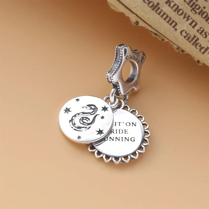 (immagine per) Harry Potter, charm pendente Serpeverde - 798620C01 - Visualizza 2