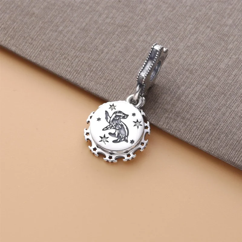 (immagine per) Harry Potter, charm pendente Tassorosso - 798832C01 - Visualizza 2