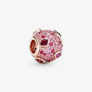 Charm Bacio con pavé - 788702C01 (immagine per) Charm Bacio con pavé - 788702C01