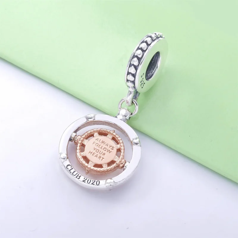 (immagine per) Charm pendente Bussola Pandora Club 2020 - 788590C01 - Visualizza 2