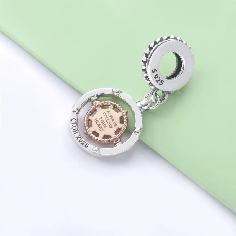 (immagine per) Charm pendente Bussola Pandora Club 2020 - 788590C01 - Visualizza 4