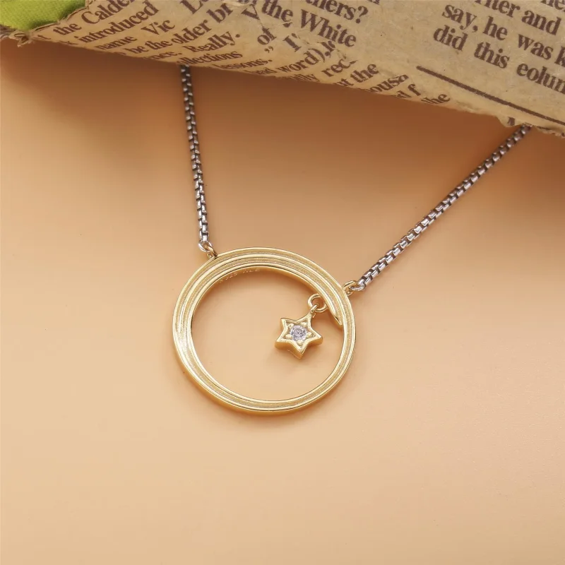 (immagine per) Charm pendente PANDORA Stella cadente celeste - 368515C01 - Visualizza 2