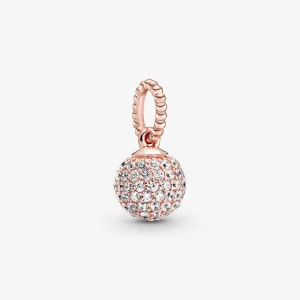 (immagine per) Pendente Sfera decorata con pavé Purely Pandora - 388686C01