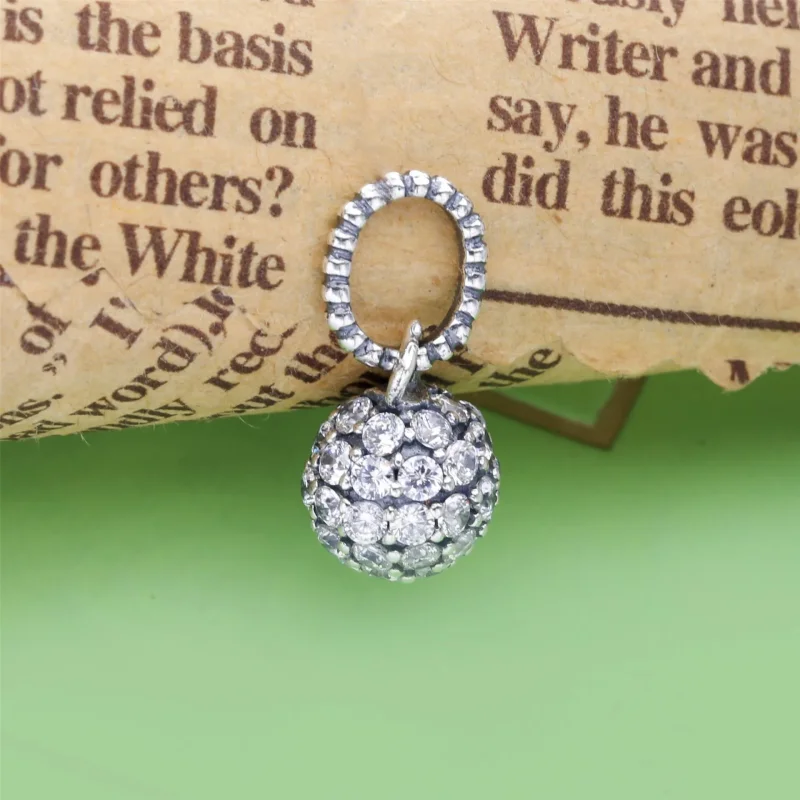 (immagine per) Pendente Sfera decorato con pavé Purely Pandora - 398690C01 - Visualizza 4
