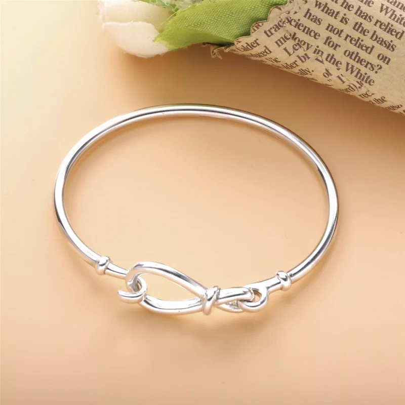 (immagine per) Bracciale rigido Nodo infinito - 598893C00 - Visualizza 2