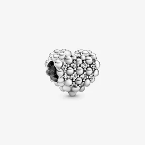 (immagine per) Charm a cuore scintillante decorato con sfere Purely Pandora - 798681C01