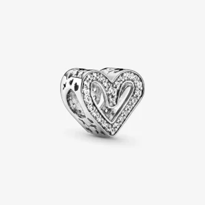 (immagine per) Charm con cuore scintillante - 798692C01