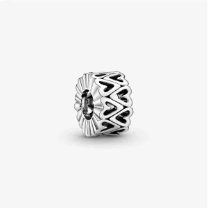 (immagine per) Charm distanziatore a cuore openwork - 798694C00