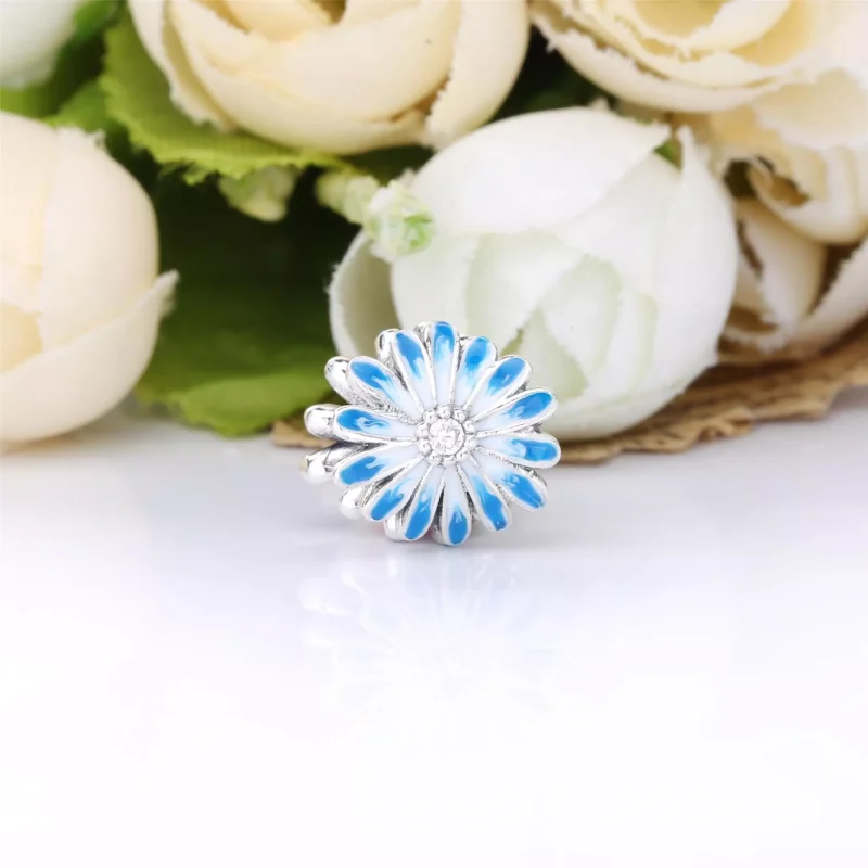 (immagine per) Charm Margherita blu - 798775C01 - Visualizza 3