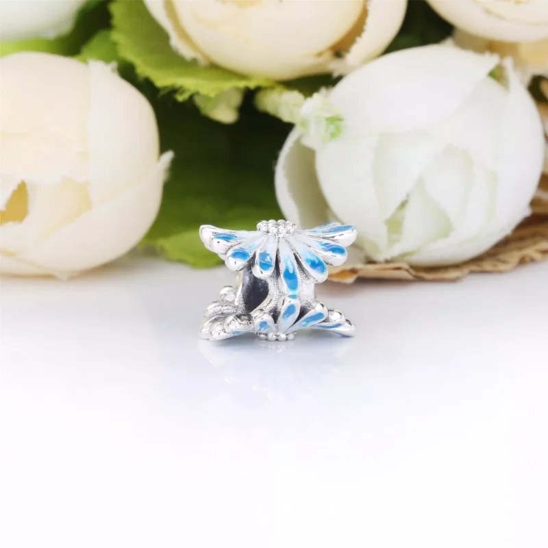 (immagine per) Charm Margherita blu - 798775C01 - Visualizza 4