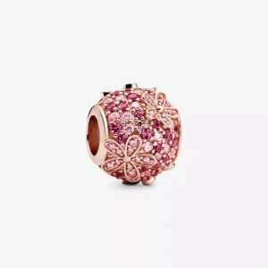 (immagine per) Charm Margherita con pavé rosa - 788797C01