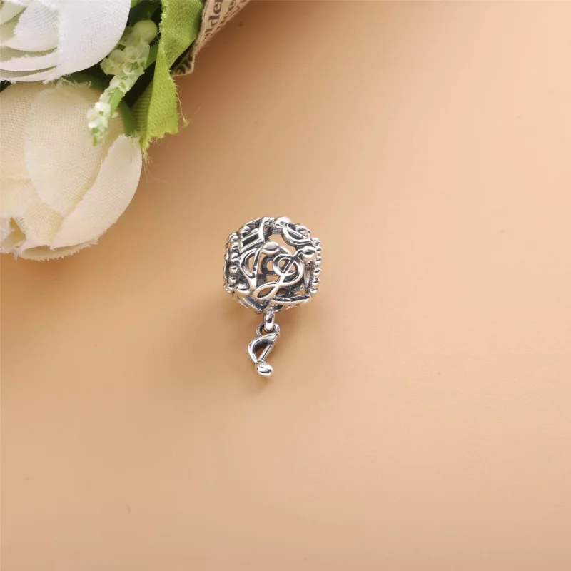 (immagine per) Charm Note musicali openwork - 798779C00 - Visualizza 2
